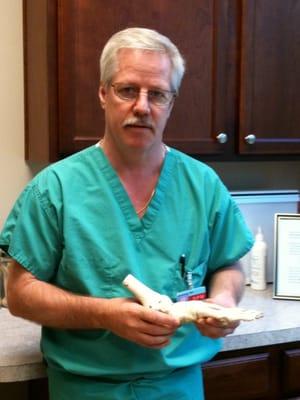 Dr. Chessman has more than twenty years of training and is board certified by the American Board of Podiatric Surgery