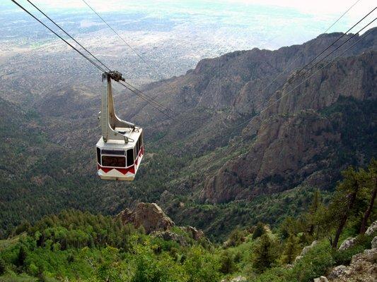 It's great to be part of this community. Come take a ride on the Sandia Tram.