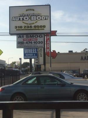 Sign seen on Westwood Blvd. just north of Olympic.