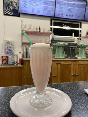 Huckleberry Ice Cream Soda