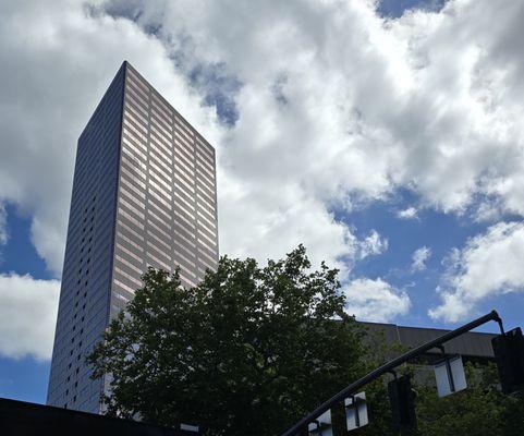 Bancorp Tower, also known as Big Pink.