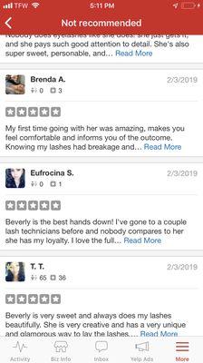 Reviews yelp block out