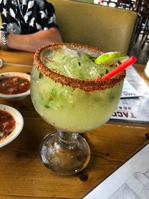 Jalapeño Margarita! Absolutely Delicious.