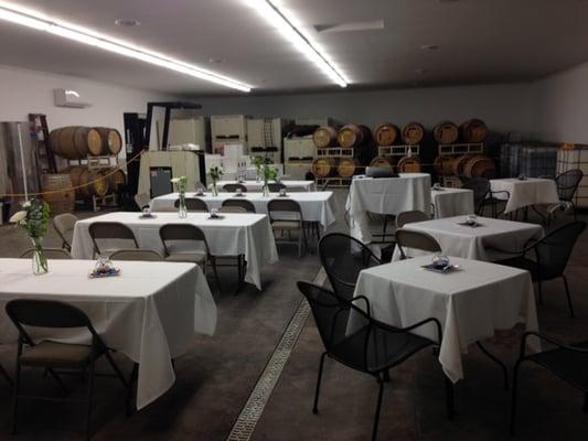 Indoor Event Space in the Cellar