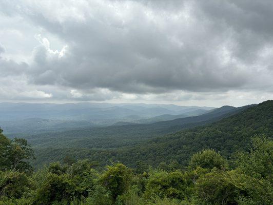 View from the outside area