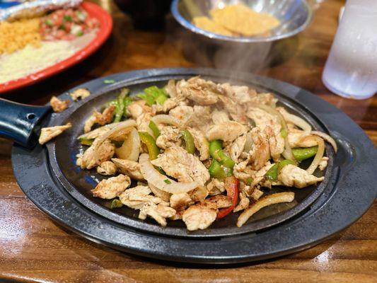 Chicken Fajitas Lunch