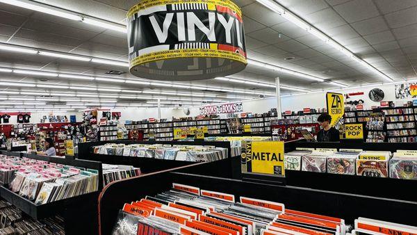 Vinyl... and the rest was history... literally like more than 3 decades or more. Come get-you some. *wink*