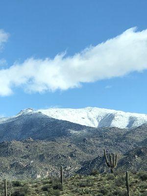 Nice view of cinder cone