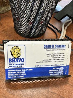 Bravo Tax & Financial Services