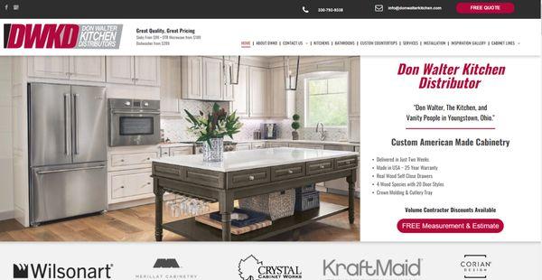 DWKD don walter kitche distributor wilsonart, kraftmaid kitchen & batchroom remodeling supplies