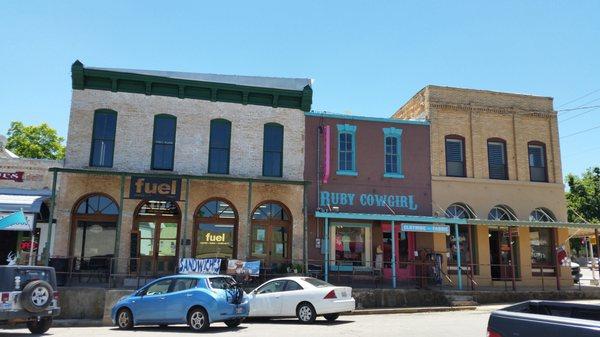 Fuel Coffee House in Llano, Texas