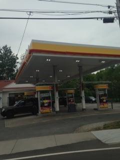 Dedham Shell Gas Station -- 901 East Street, Dedham                 Station