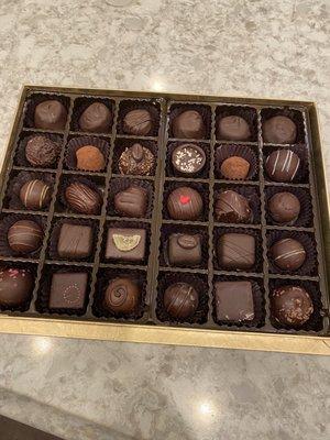 Handcrafted chocolates