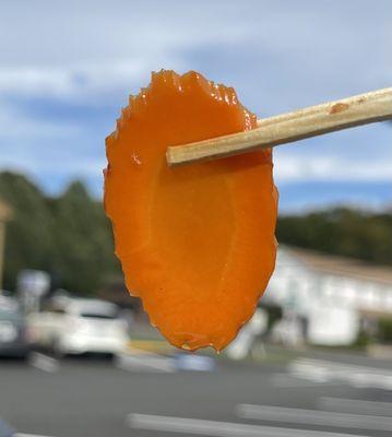 Sauced Steamed Carrot