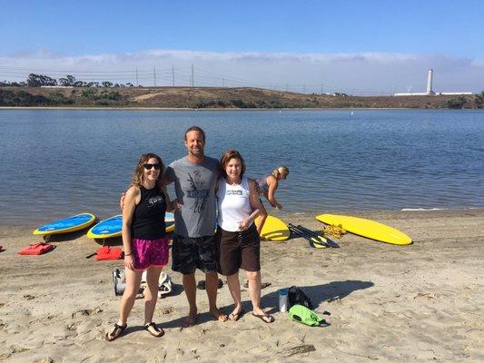 My classmates at the carlsbad lagoon. Sweet!!