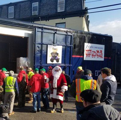 Toys for Tots Train