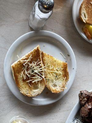 Haven't eaten the garlic bread but looks delicious and my husband says it tastes great!