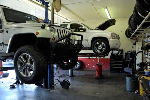 We use all modern technology to diagnose and repair nearly any type of vehicle.