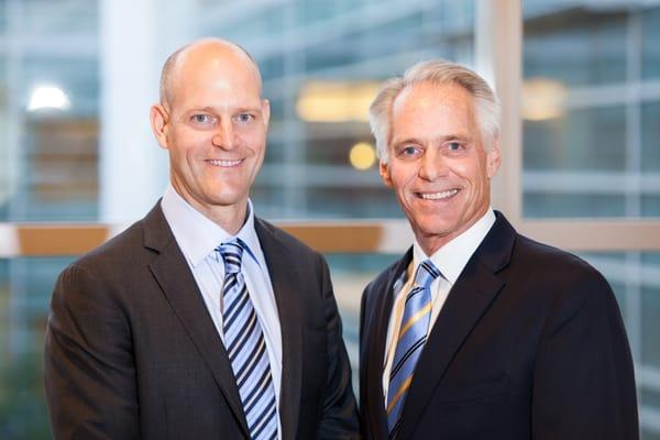 Left: Derek W. Moore, MD                         Right: Richard D. Kahmann, MD