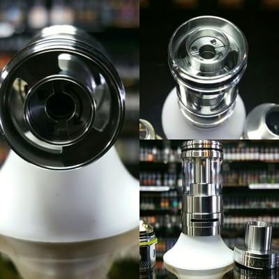 Meet the Crown 2 by U well. A stainless steel sub ohm tank with a easy top fill