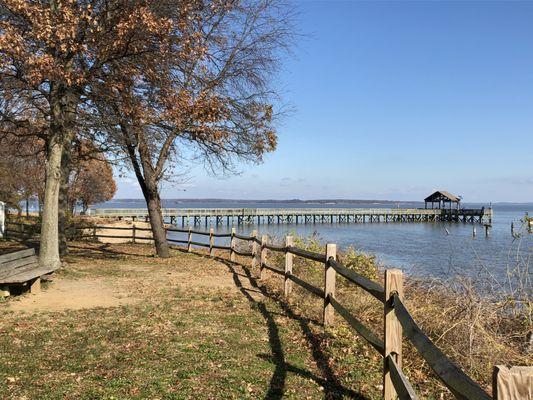 Fishing Pier from Picnic Area.