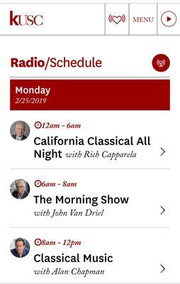 Check the daily schedule! Maybe your favorite composer is on the roster :-)