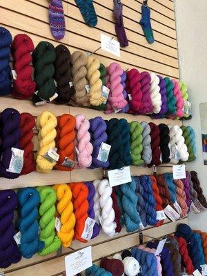 Yarn wall