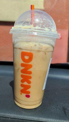 Pumpkin Spice Iced Signature Latte   08-29-2022