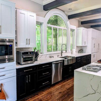 Kitchen Renovation with Designer Window