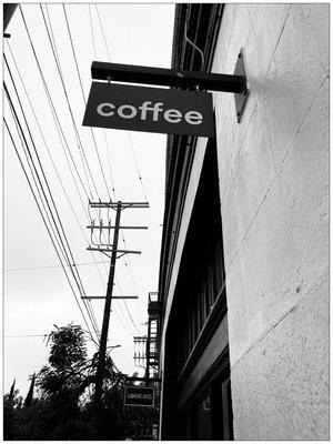 Welcome to Canyon Coffee. #BnWPhoto #EchoPark