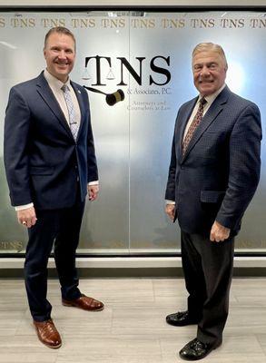 Dan and Thom at TNS Associates.