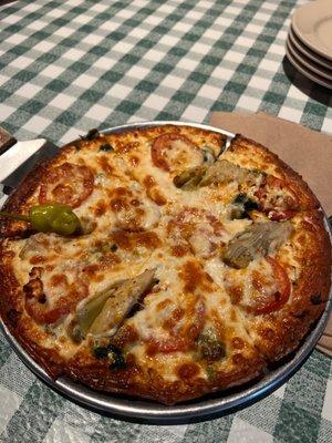 Veggie pizza