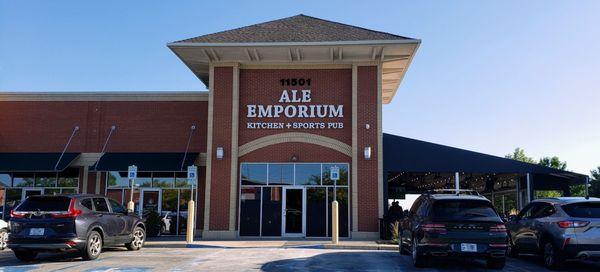 Storefront for Ale Emporium Fishers