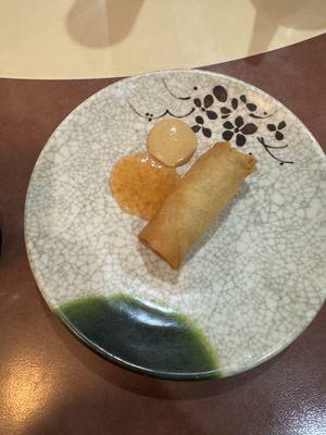 (1) Vegetable Egg Roll