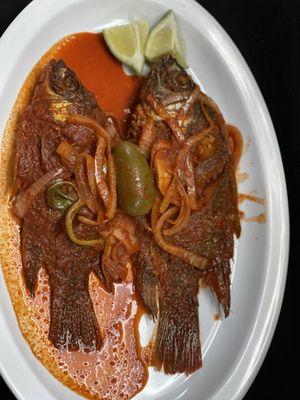 Mojarras adobadas