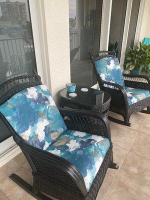 Alice did a great job on my patio cushions!