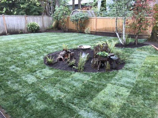 Landscaping and gardening, yard maintenance