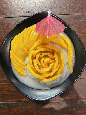 Mango with sticky rice