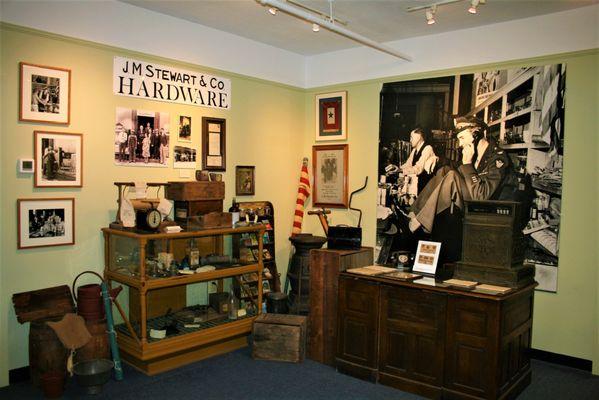 Jimmy Stewart's fathers Hardware Store