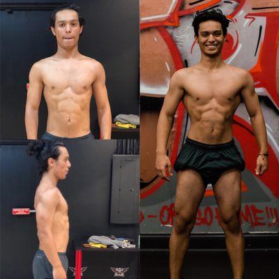 4 week program results.