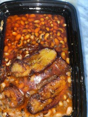 Red Red (plantain & beans). Oily but pretty tasty