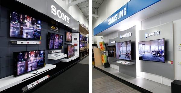 New Samsung and Sony Home theater shops