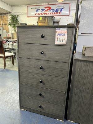 Chest of drawers only $119 for the 6 drawer