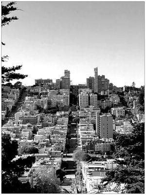 Overlooking the streets of SFO.