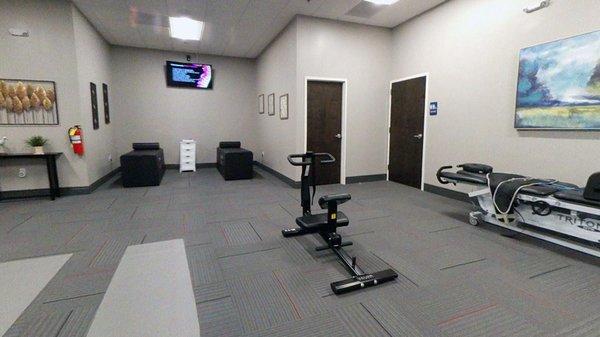 Exercise and rehab area