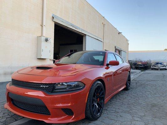 2018 Dodge Charger SRT Hell Cat fully complete repairs. FARMERS claim