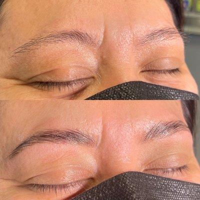 Brow Lamination + brow tweeze+ color add on by Christina