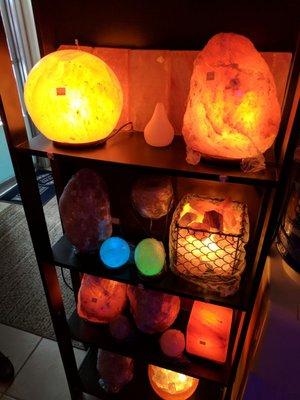 Salt lamps for sale