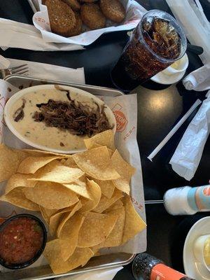 Brisket queso