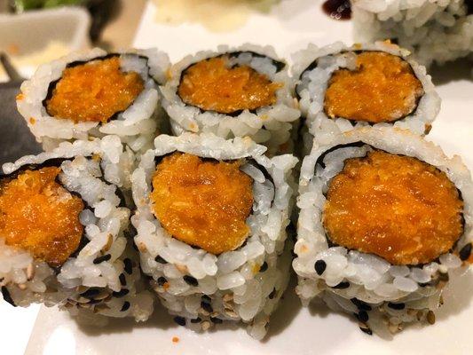 Spicy scallop roll